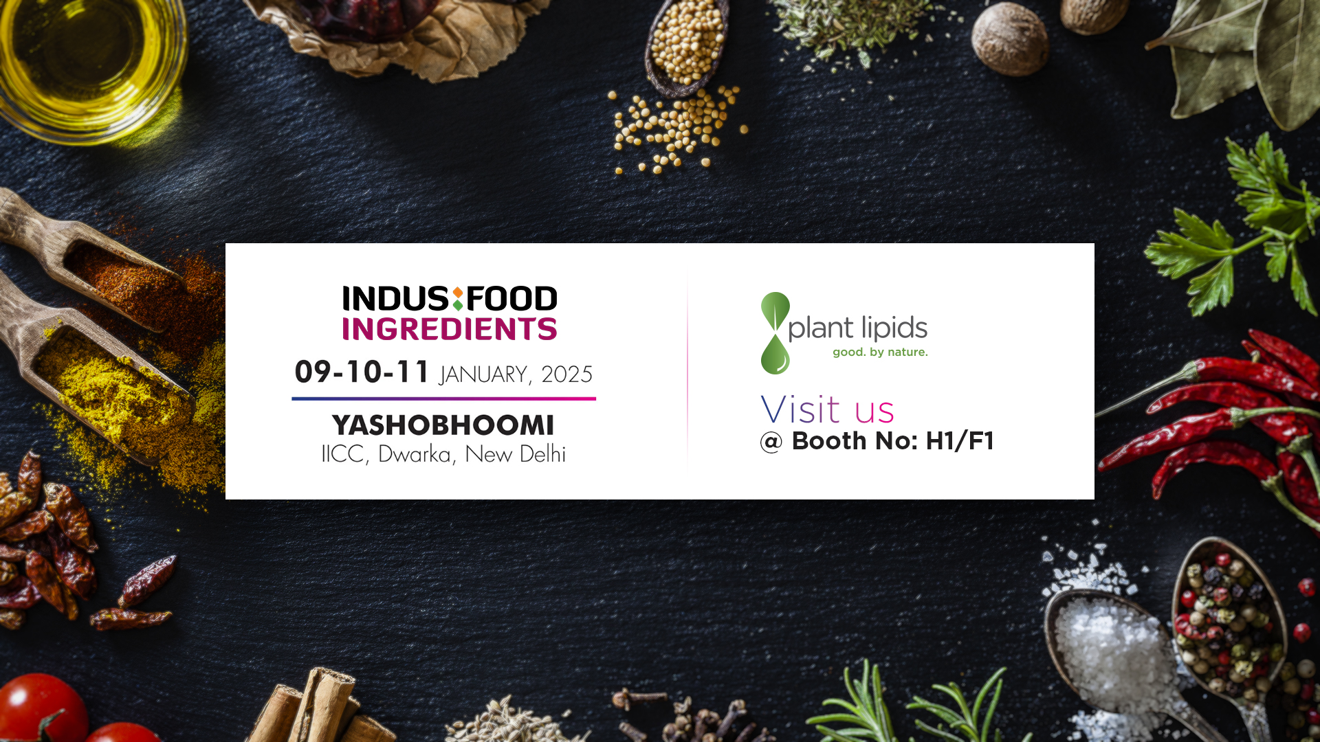 IndusFood Ingredients Banner