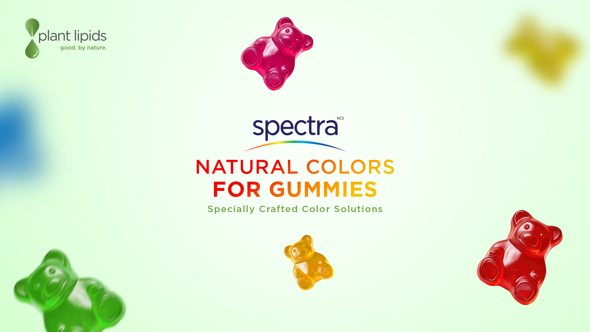 Natural colors for gummies